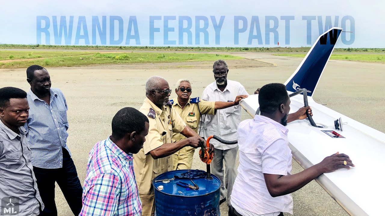 LANDING TWICE IN SUDAN TO REACH KENYA / DA40 NG Tundra Ferry Flight to Rwanda