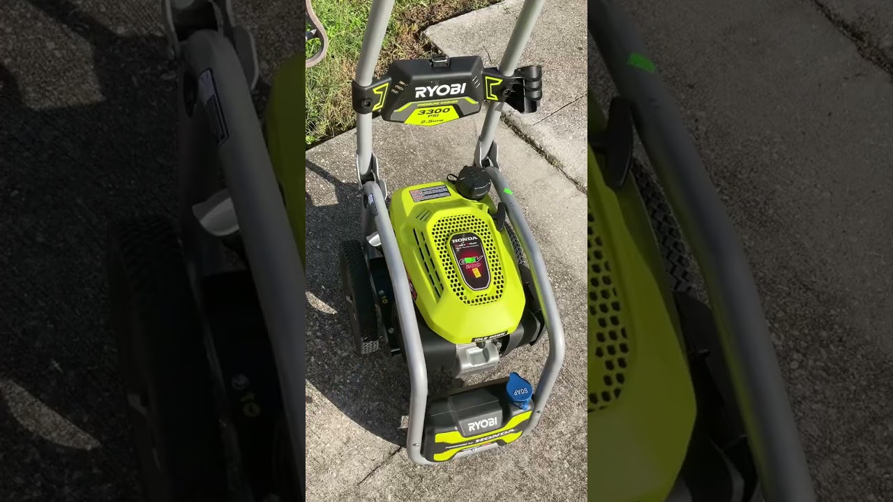 Ryobi 3300 psi pressure washer