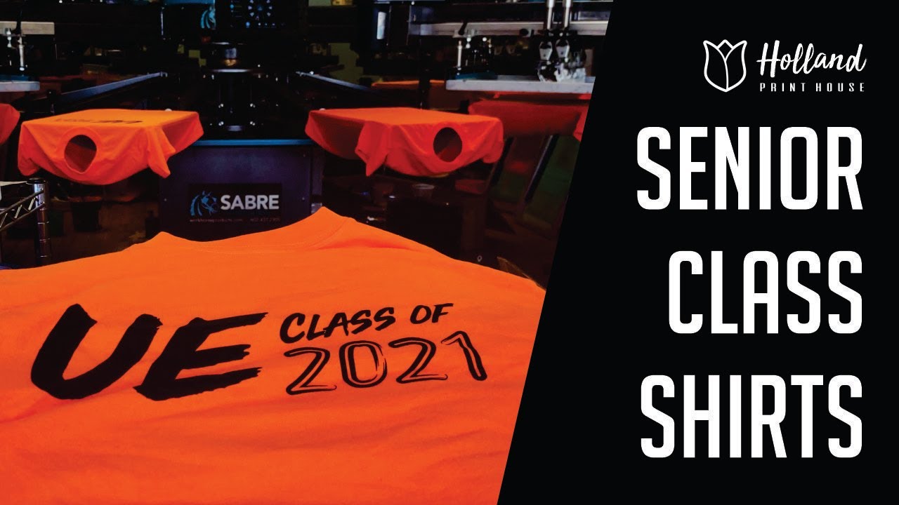 Screenprinting - Union-Endicott Tigers Senior Class Shirts