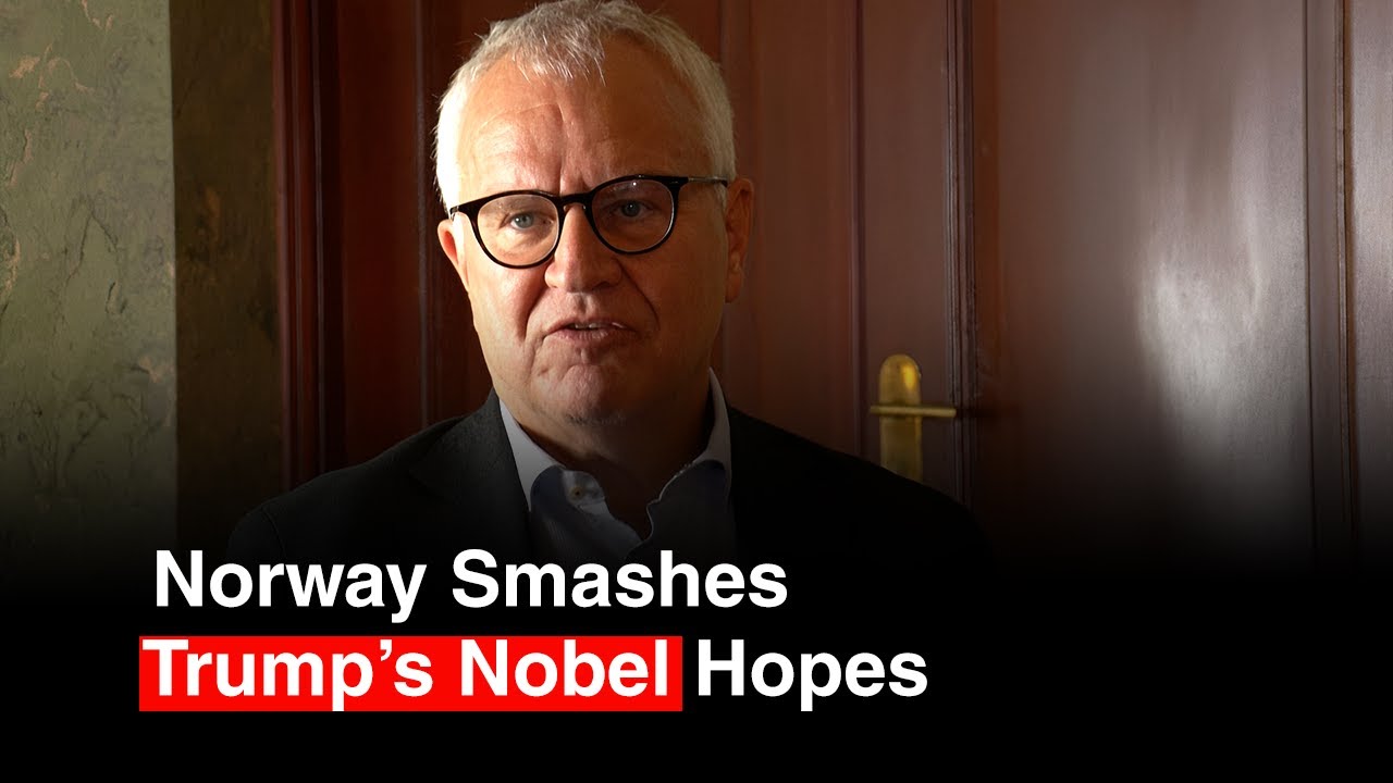 BREAKING NEWS: Donald Trump&rsquo;s Nobel Peace Prize Push Rejected, Oslo Sparks Outrage