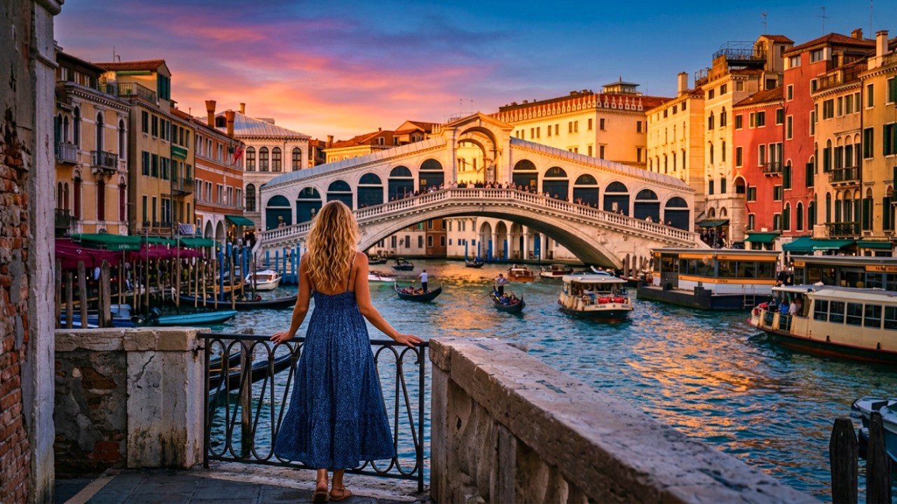 Venice - The Most Romantic City in the World ❤️ Narrated Walking Tour