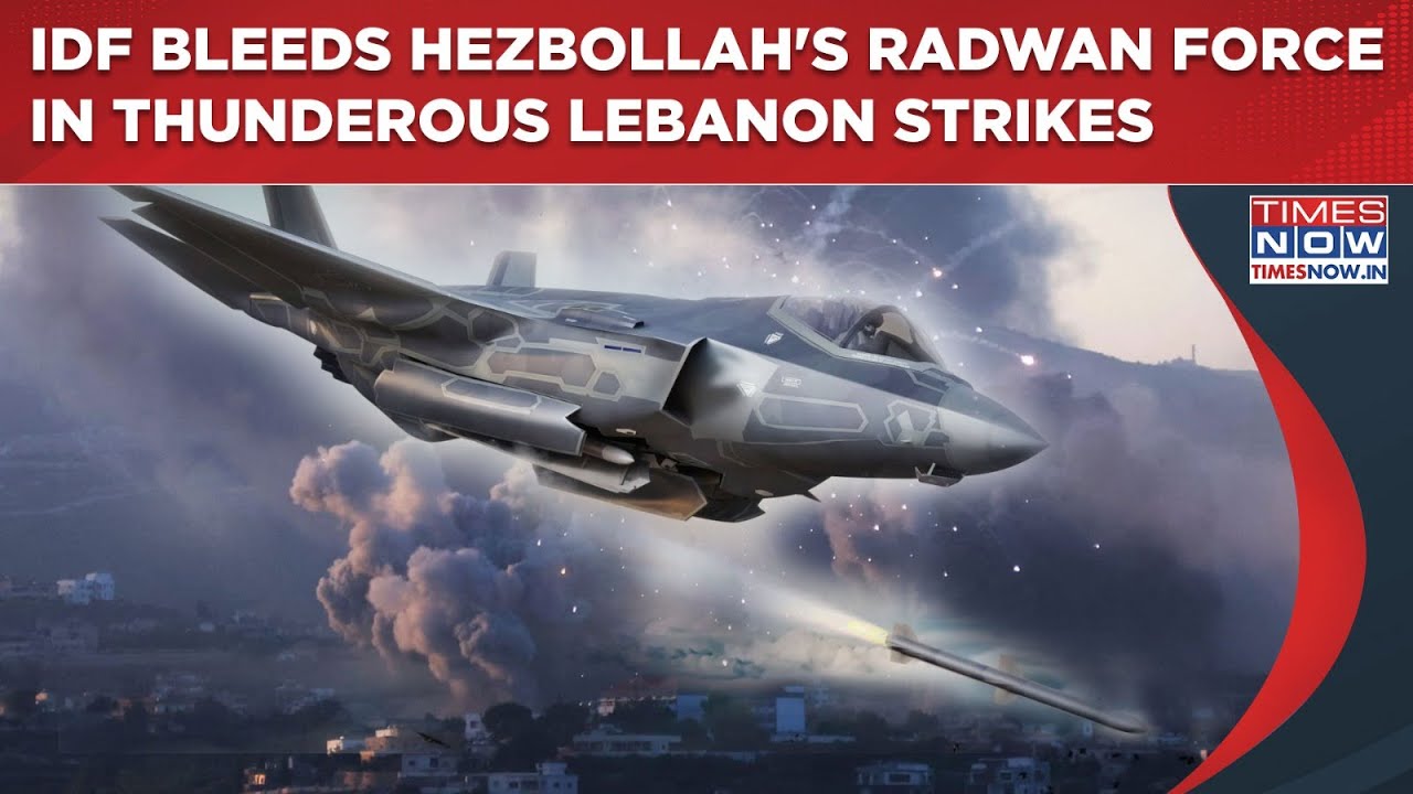 IDF Bleeds Hezbollah Radwan Force: Jets Hit Launch Sites, Training Centers In Fresh Lebanon Strikes