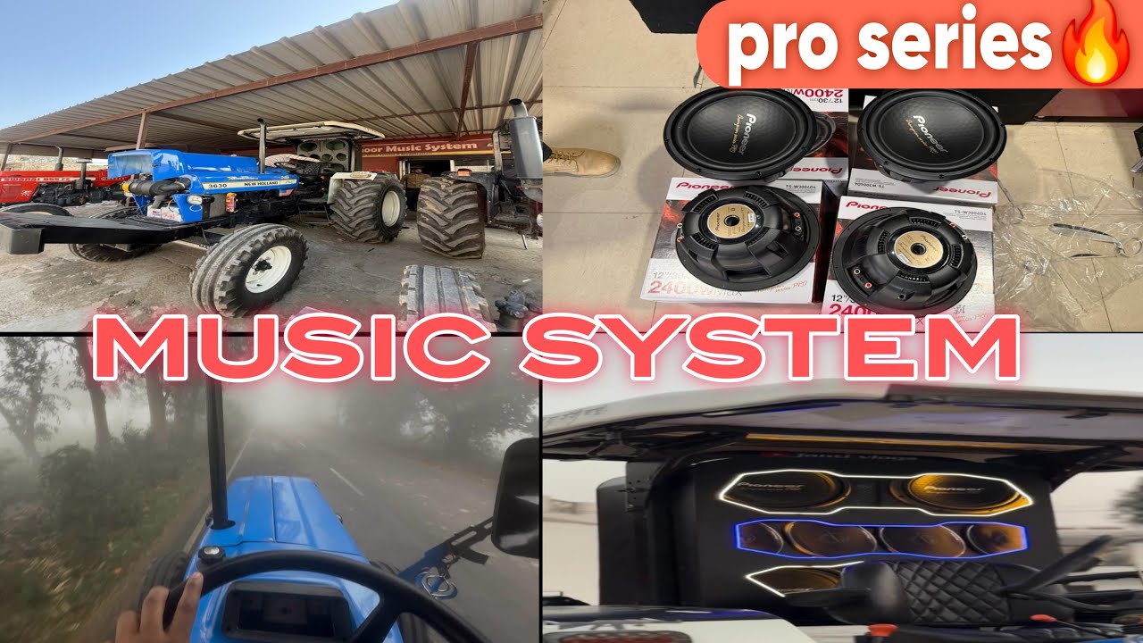 Ajj blue horse te music system lva ta /4 subwoofer pro series / harnoor music system review/ 162