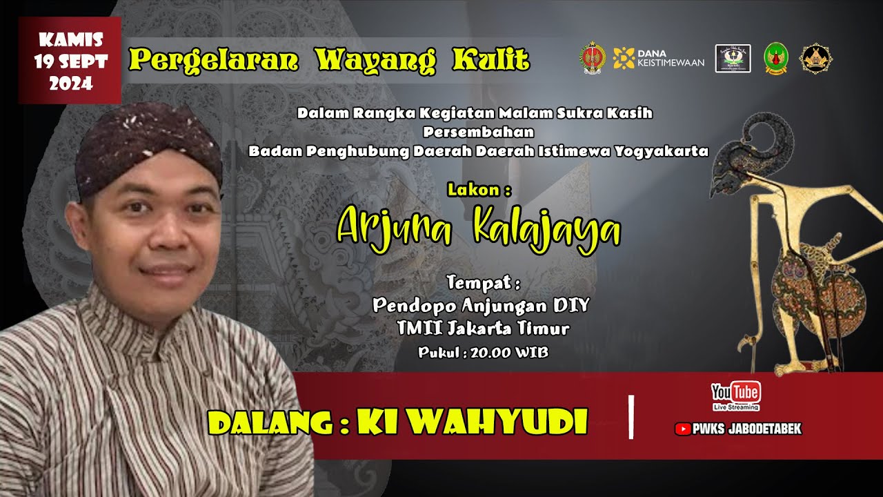 GELAR WAYANG KULIT DALANG KI AIPTU WAHYUDI [ PERSONIL KORLANTAS POLRI ]  | LAKON ARJUNA KALAJAYA