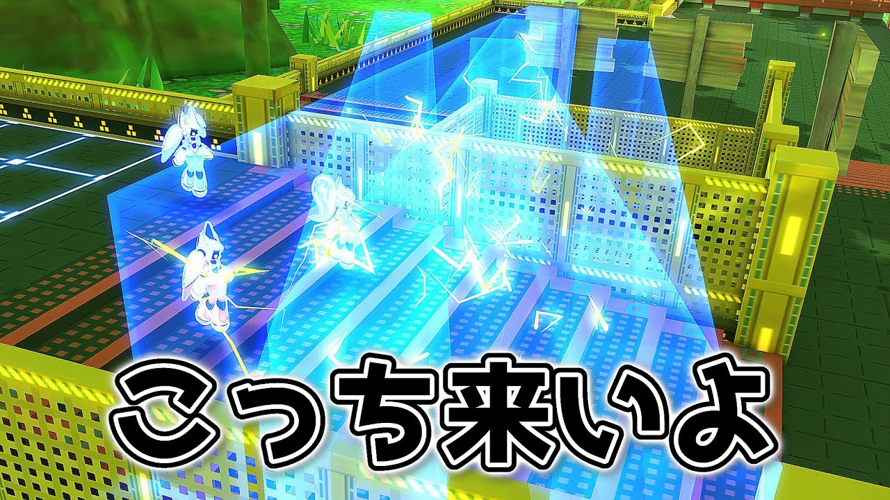 【壁6枚】直線ステージで『壁 × コピー』の3人で封鎖したら戦わずに勝てる説ｗｗｗｗ【＃コンパス】