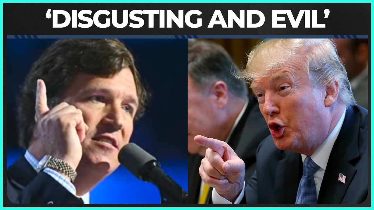 Trump Kicks Tucker Carlson Out Of MAGA