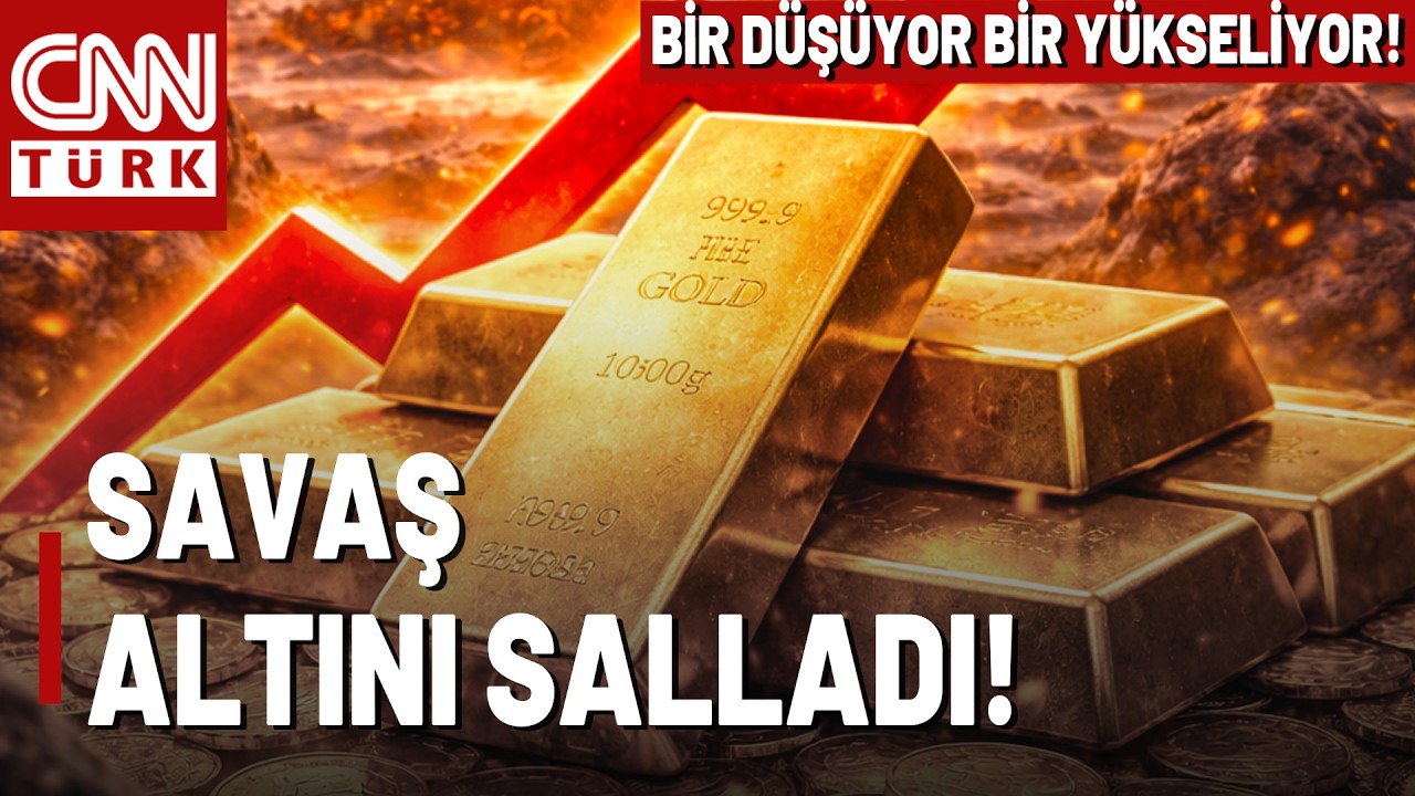 Altın Neden D&uuml;şt&uuml;, Kim Kazandı? Savaşın Etkisi S&uuml;r&uuml;yor: Altında Son Durum...