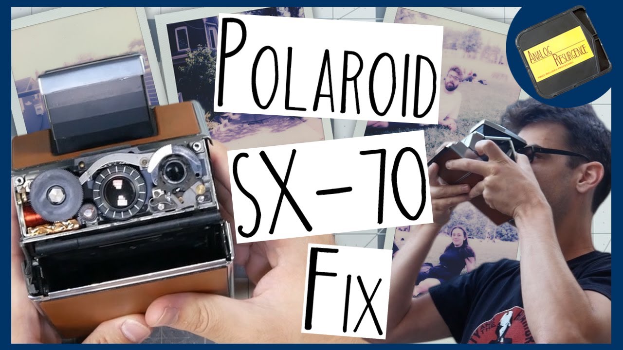 Пора чинить мой SX-70 | ПЕРЕСВЕЩЕННЫЕ ПОЛАРОИДЫ