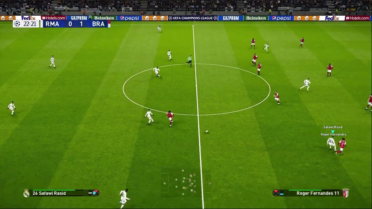 PES 2021 | UCL - Group Stage - Matchday 3 | Real Madrid CF vs Sporting Braga