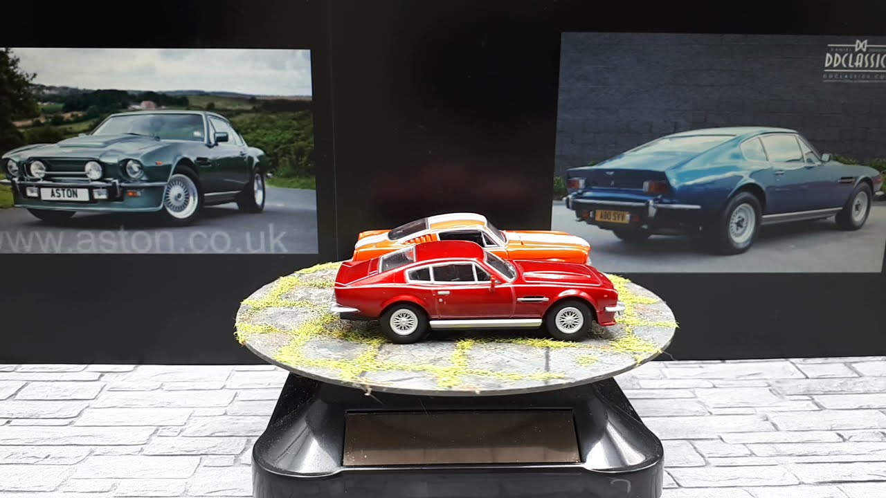 1/64 Aston Martin V8 Vantage by Kyosho , diecast car model review
