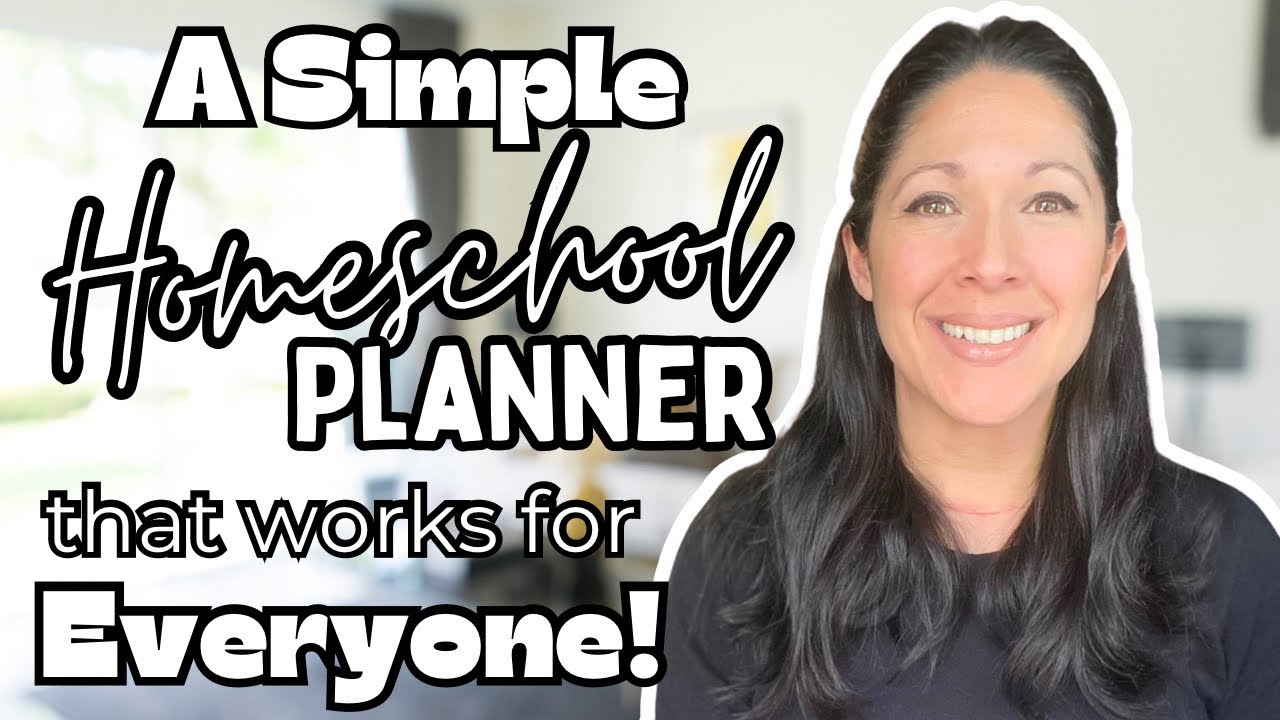 Best Homeschool Planner & Record Book That Will Work For Every Family || DIY Homeschool Planner