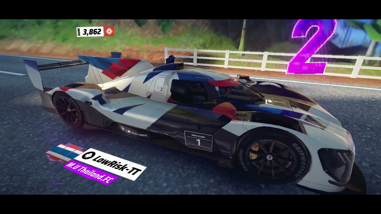 Asphalt Legends Unite [Touch Drive] | BWM M Hybrid V8 4-Stars Re-run all Grand Prix Track 2