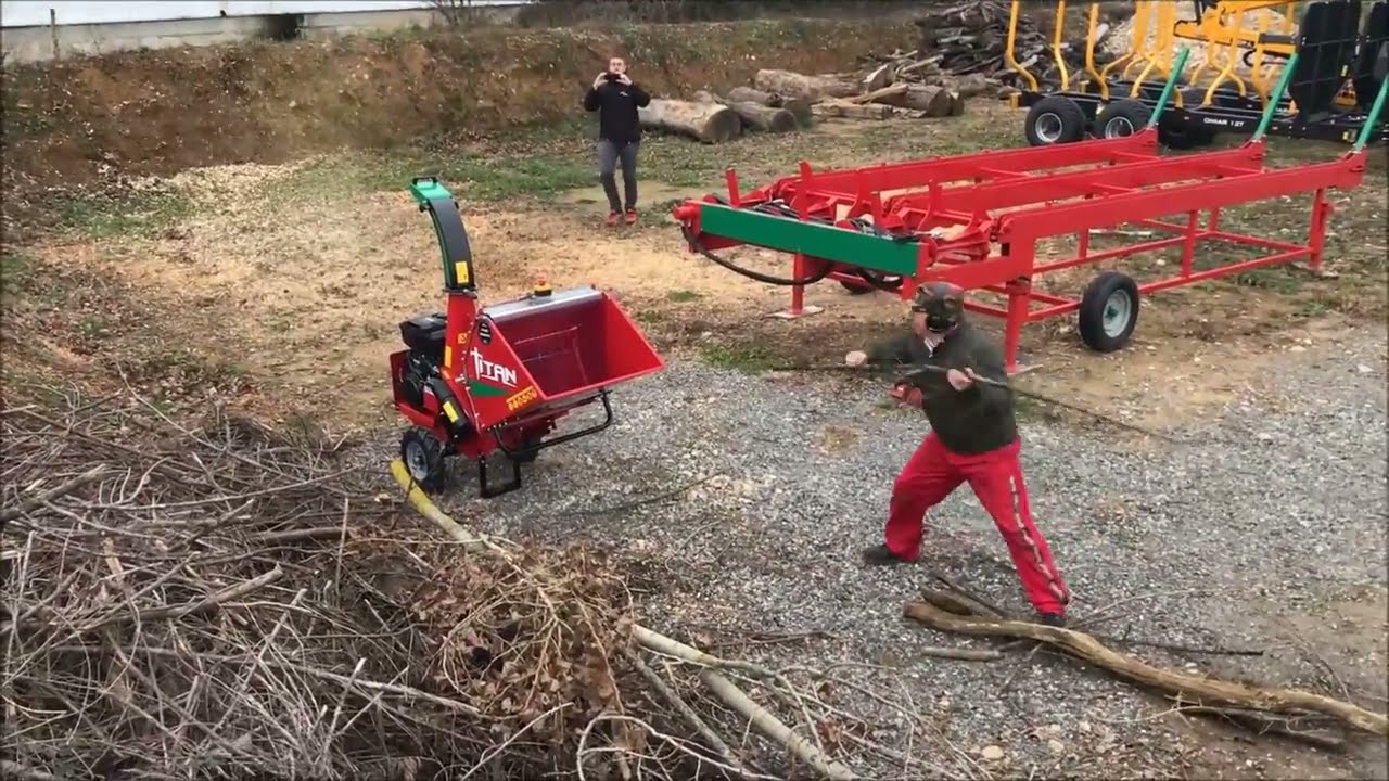 Broyeur de branches ULTRA PUISSANT, le Titan Pro !
