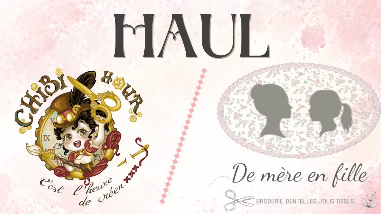 Mes achats chez Chibi Hour et De m&egrave;re en fille