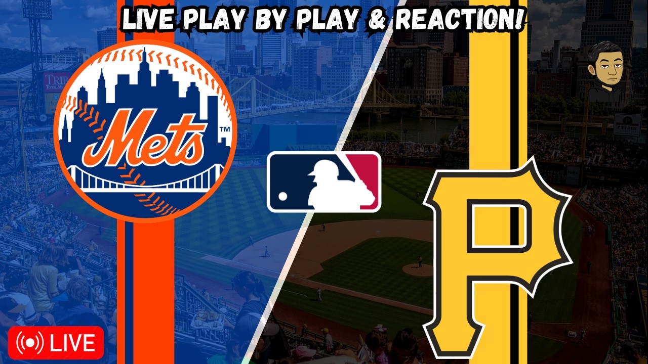 New York Mets vs Pittsburgh Pirates | MLB Livestream Live Radio Broadcast