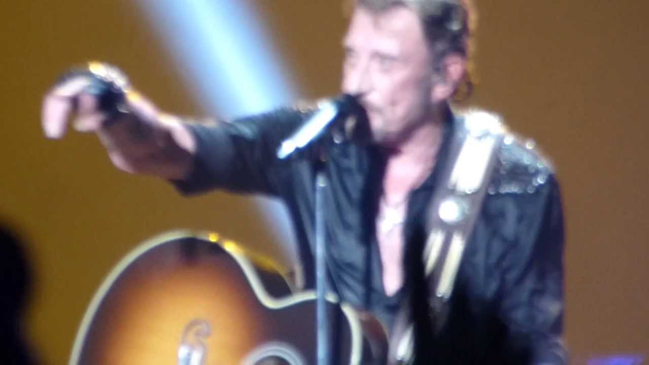Johnny Hallyday @ Rouen - Si j'étais un charpentier [21.06.2013]