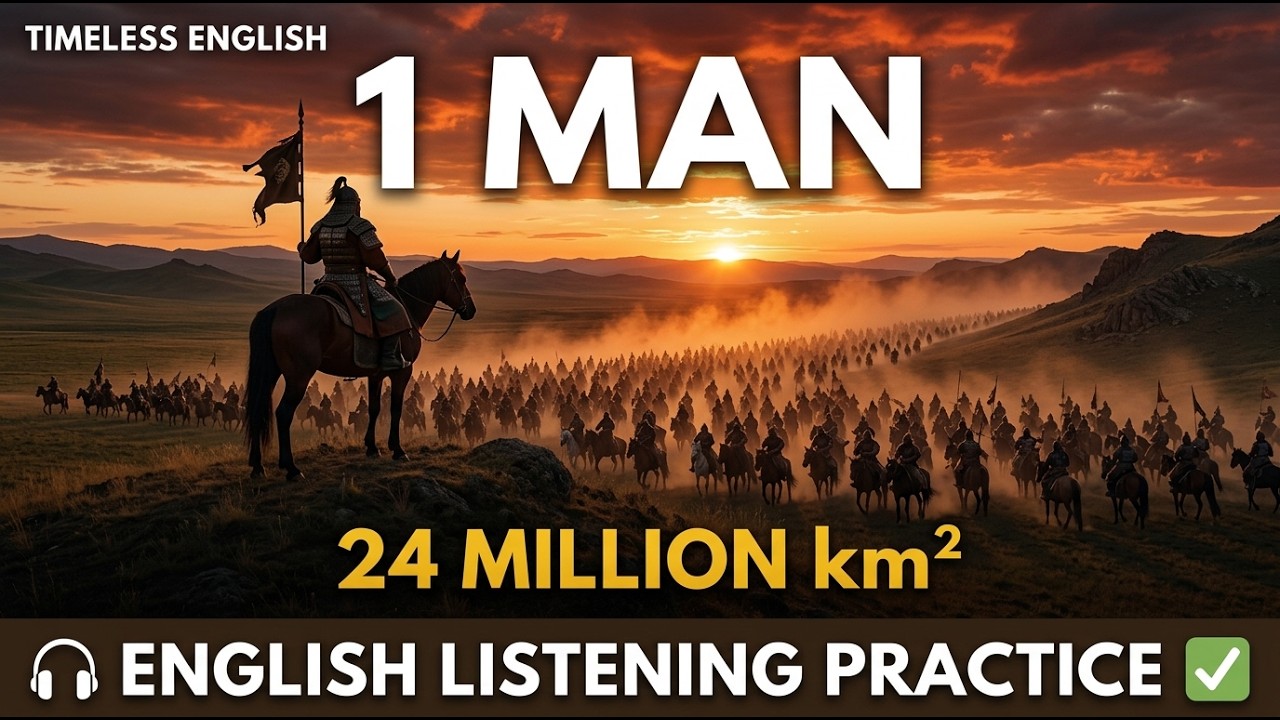 He died 800 years ago  his blood runs in 1 of every 12 men alive today | Learn English Through Story