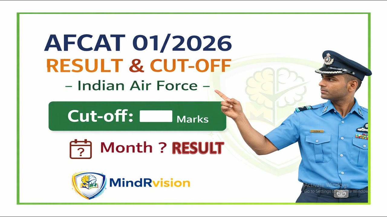 AFCAT 01/2026 Cut-Off Kab Aayegi? | Result Month? | AFCAT 2026 Latest Official Update
