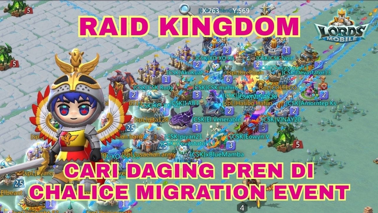 Raid Kingdom kali ini lagi hoki full daging cuyyy!!!