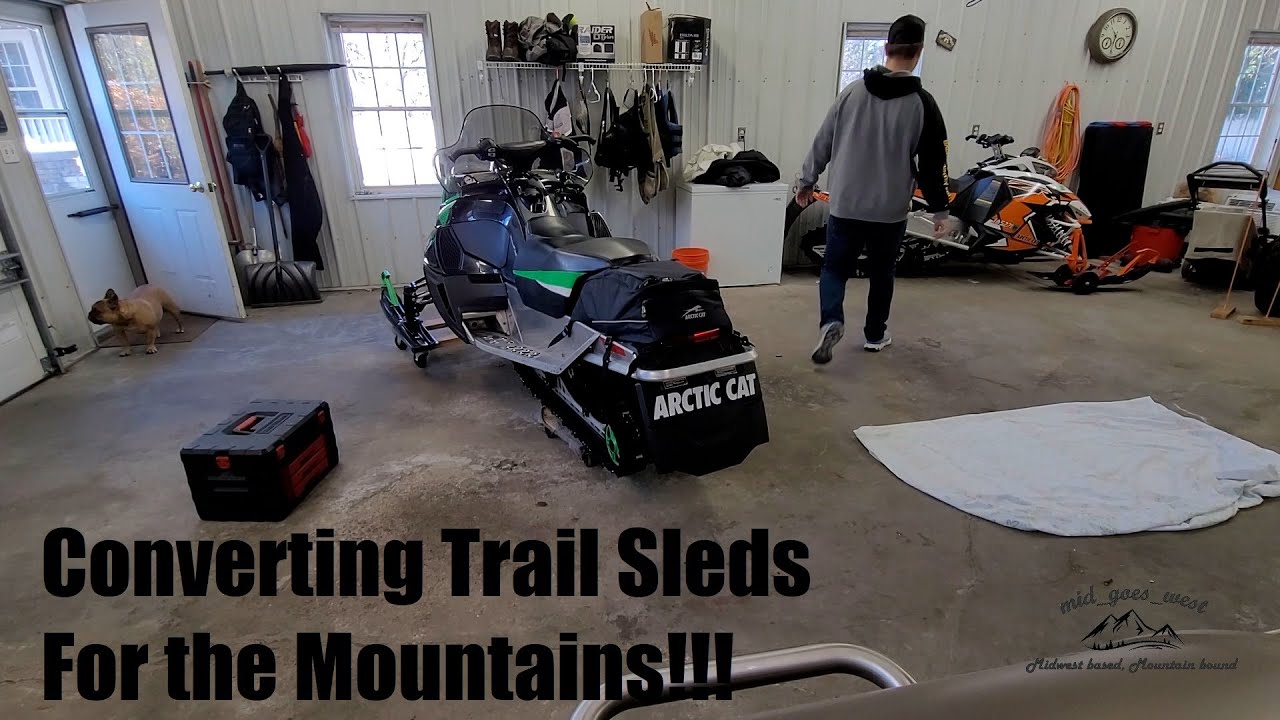 SLED VLOG 4: Converting Trail Sleds for the Mountains