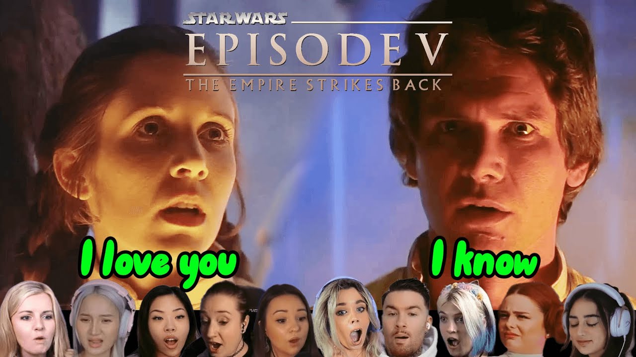 Best Reactions to "I Love You. I Know" | Star Wars Episode V The Empire Strikes Back (1980)