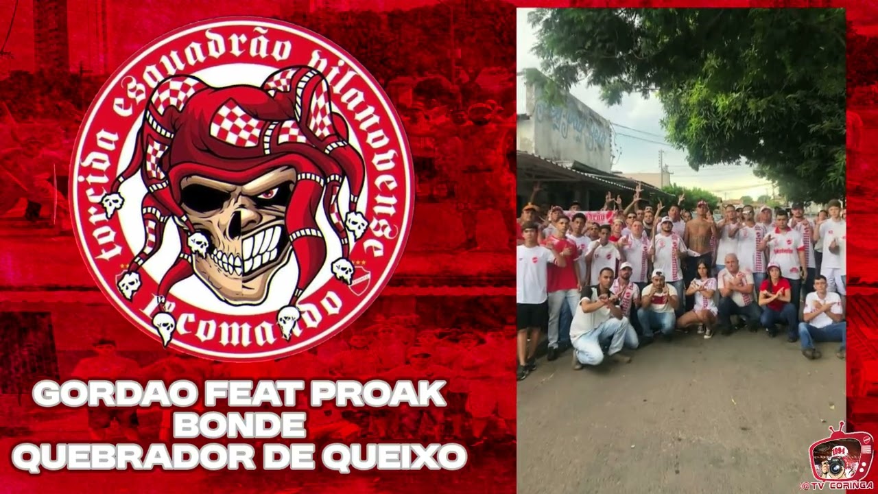 #TVCORINGA - Gord&atilde;o Feat Proak - 1&ordm;Comando - Bonde Quebrador de Queixo