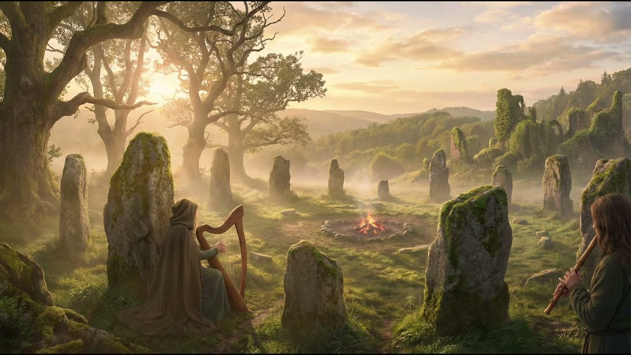 Celtic Deep Sleep Music - Medieval Fantasy Ambient for Deep Rest & Meditation