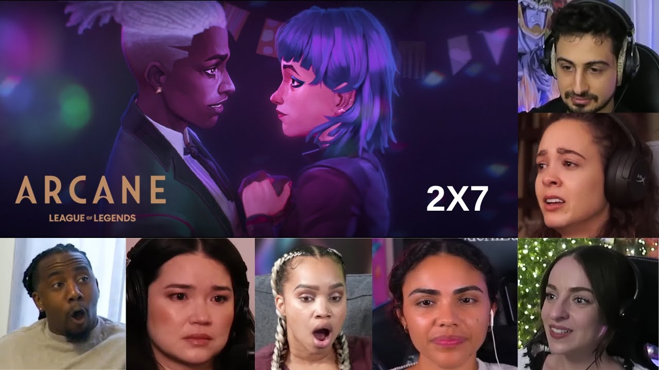 Reactors Reaction to the Ekko & Jinx/Powder Dance | Arcane League of Legends S2E7 (2024)