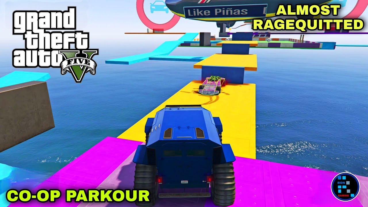 [Hindi] GTA V | HUMNE ALMOST RAGEQUIT KAR DIYA THA IS PARKOUR ME