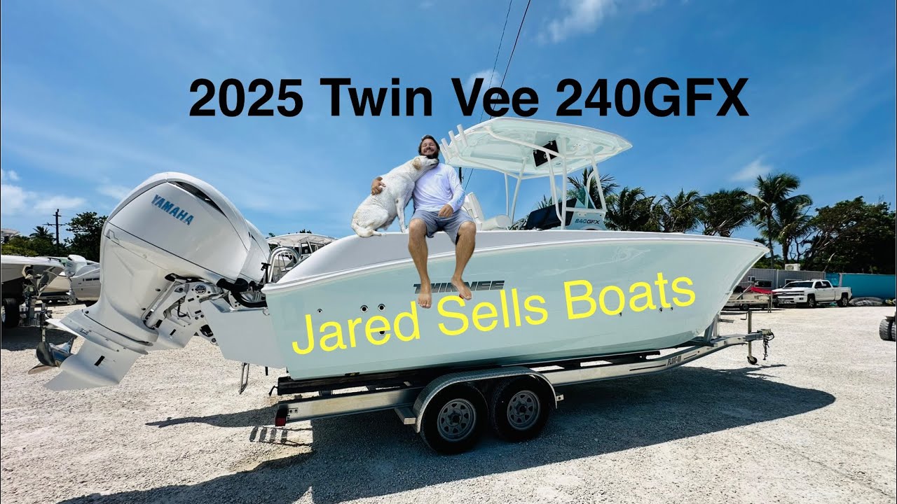 World’s Best 24′ Center Console: 2025 Twin Vee 240 GFX
