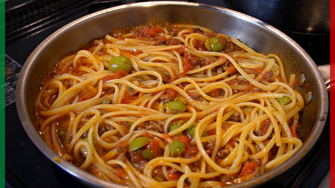 【肉食のプッタネスカ】娼婦風パスタをアレンジしたら美味しいパスタになった！