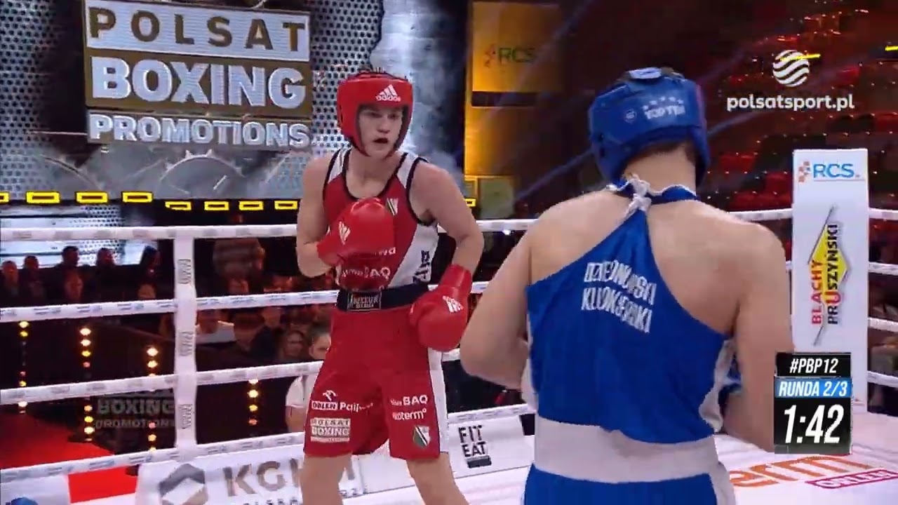 Rafał Marcinek - Tomasz Jakubowski. Skr&oacute;t walki | Polsat Boxing Promotions 12