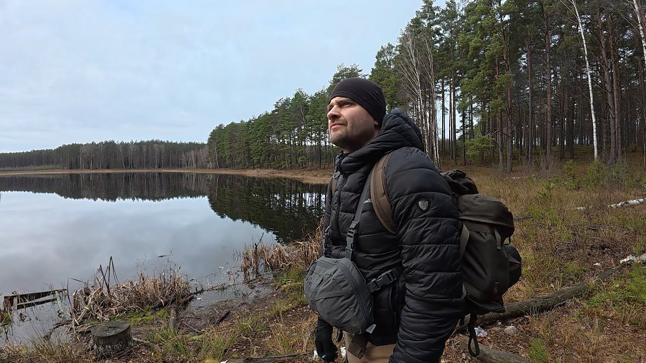 Las, jeziora, biwaki - dwie nocki pod namiotem, spinning, włóczęga