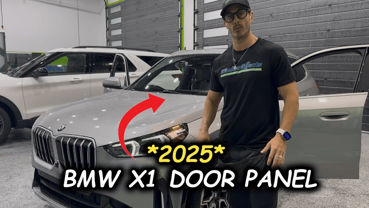 Снятие дверной панели BMW X1 2025! | WindowEffects