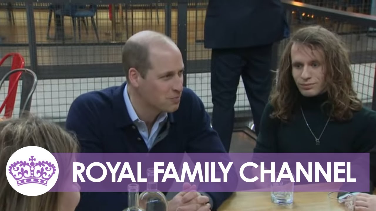 Prince William Hears Experiences of Young Ukrainian Refugees