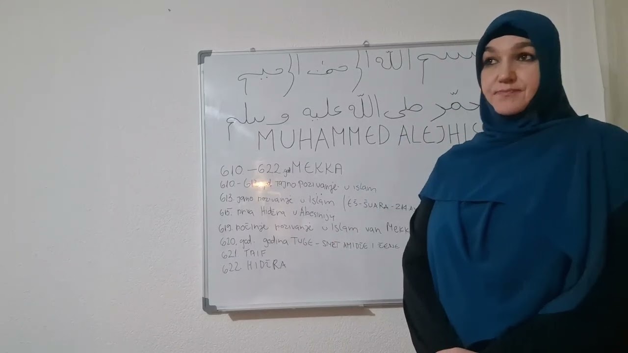 7. MUHAMMED ALEJHISELAM - محمد عليه السلام -  Islam van Mekke, Abesinija,  smrt Ebu Taliba i Hatidže