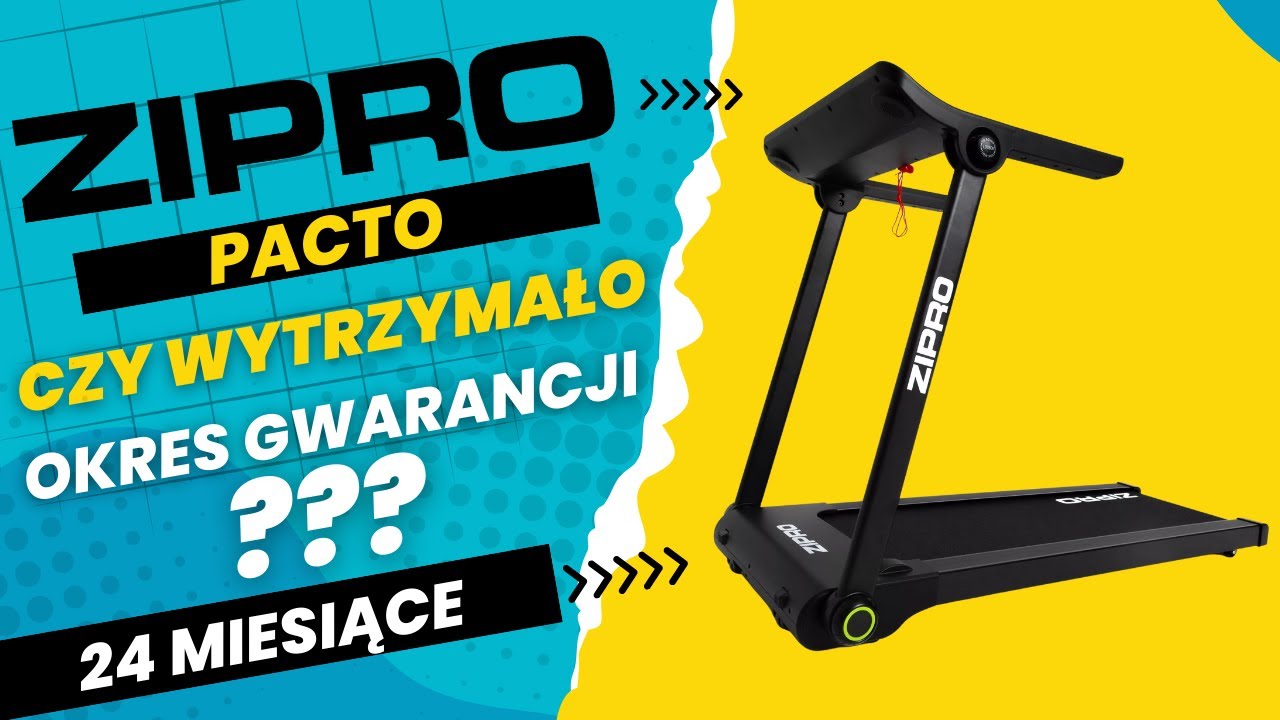 CZY TANIA BIEŻNIA ZIPRO PACTO WYTRZYMAŁA OKRES GWARANCJI - 24 MIESIĄCE?
