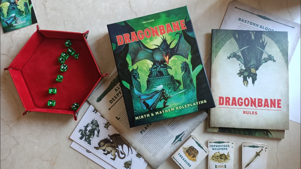 Dragonbane - unboxing e quick review