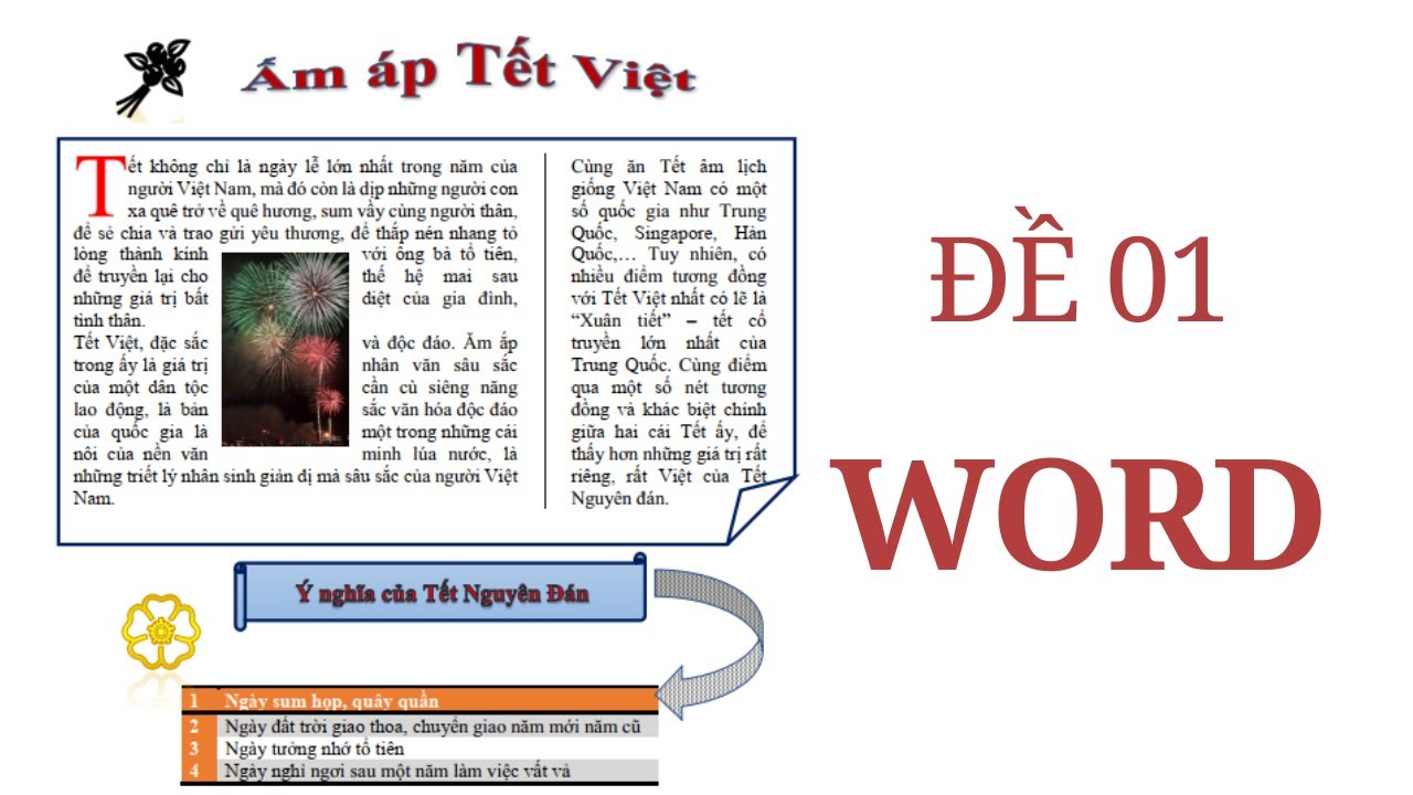 Ôn thi chứng chỉ Tin học cơ bản – Microsoft Word – Long An Năm 2025