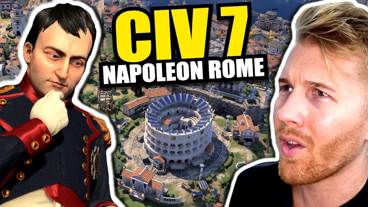 I Made NAPOLEON Lead ROME in Civ 7... (Civilization 7 Gameplay)