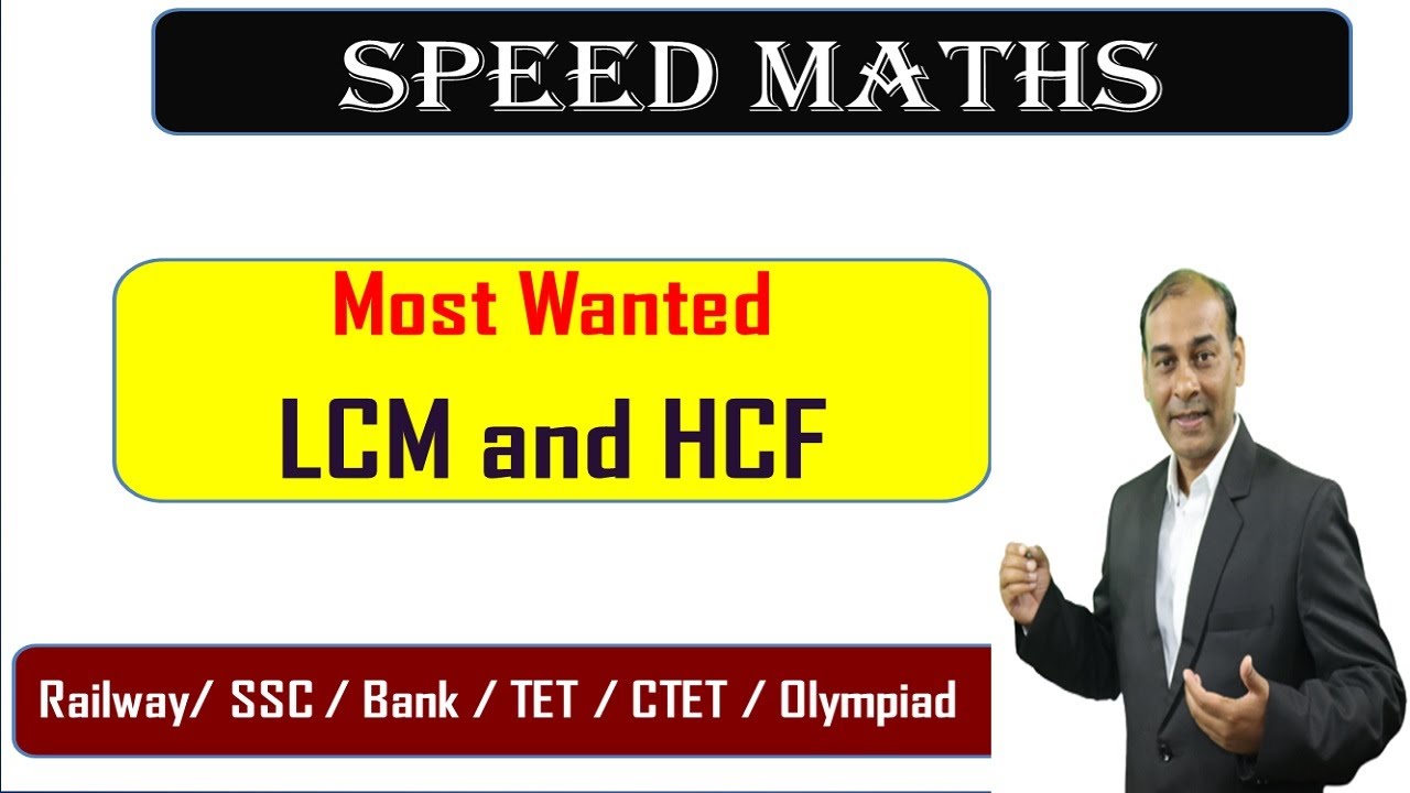 LCM and HCF Tricks I Top Questions LCM and HCF for Competitive Exam I LCM and HCF questions I