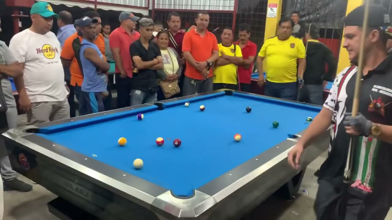 Chonerito vs El Toro billares Galarza en Mocache PARTIDAZA mira el final 😱🎱🇪🇨