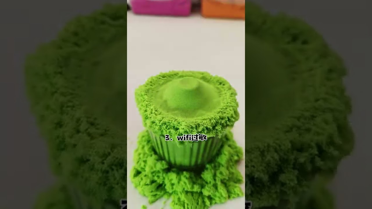 Satisfying Kinetic Sand Cutting 