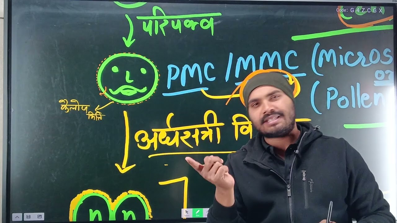 Sexual reproduction in flowering plant part 03 in hindi Pollen grain,male gamete kaise banta hai