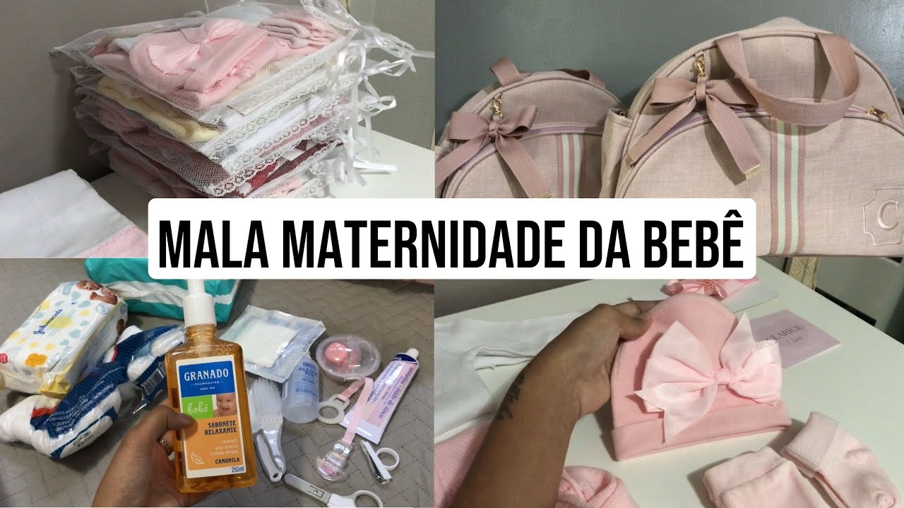 ARRUMANDO A MALA MATERNIDADE DE CLARICE  | Thaissa Cruz