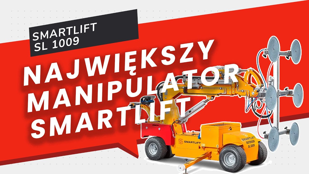 Manipulator do szyb SmartLift SL1009 - siła i precyzja w największym wydaniu.