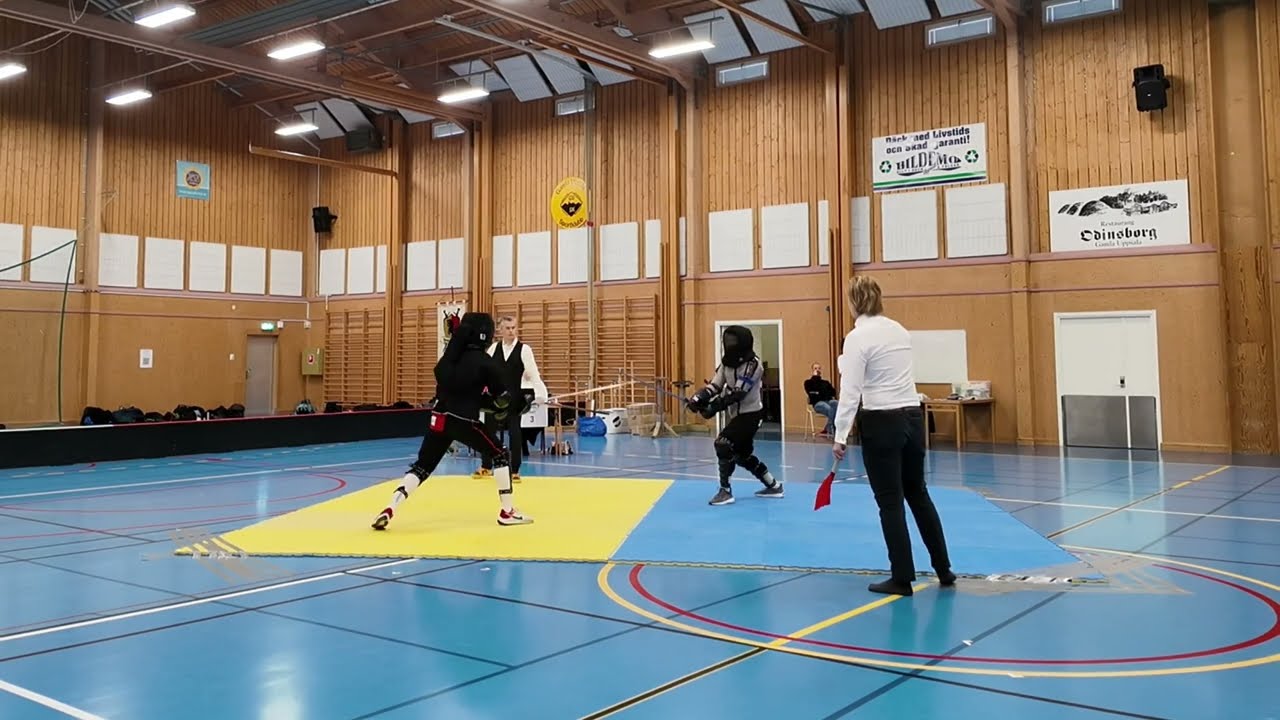 Wasaslaget 2026 Longsword Beginners Daiheng Fu VS Oliver Deponte