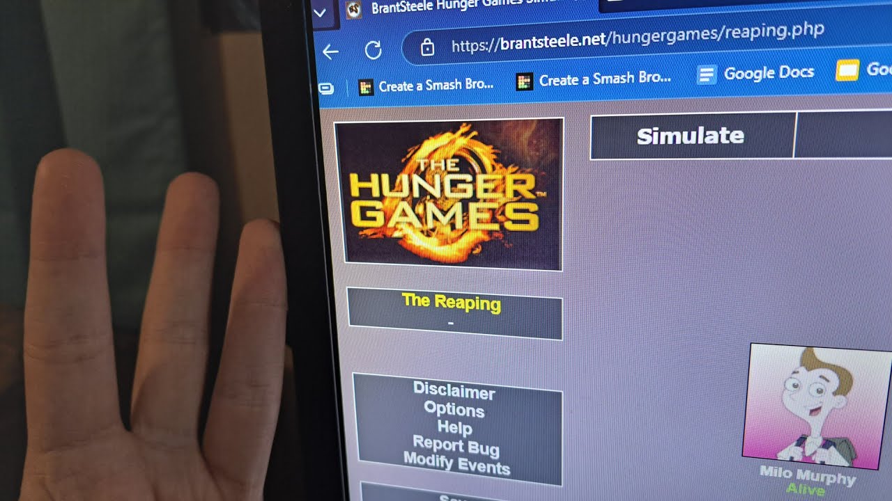 Mr. Darden's Hunger Games Simulator III