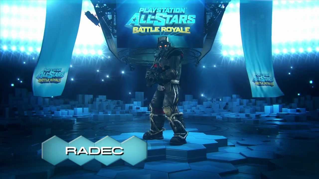 PS VITA PlayStation All-Stars Battle Royale Colonel Radec trailer