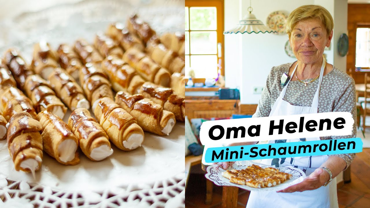 Mini-Schaumrollen von Oma Helene
